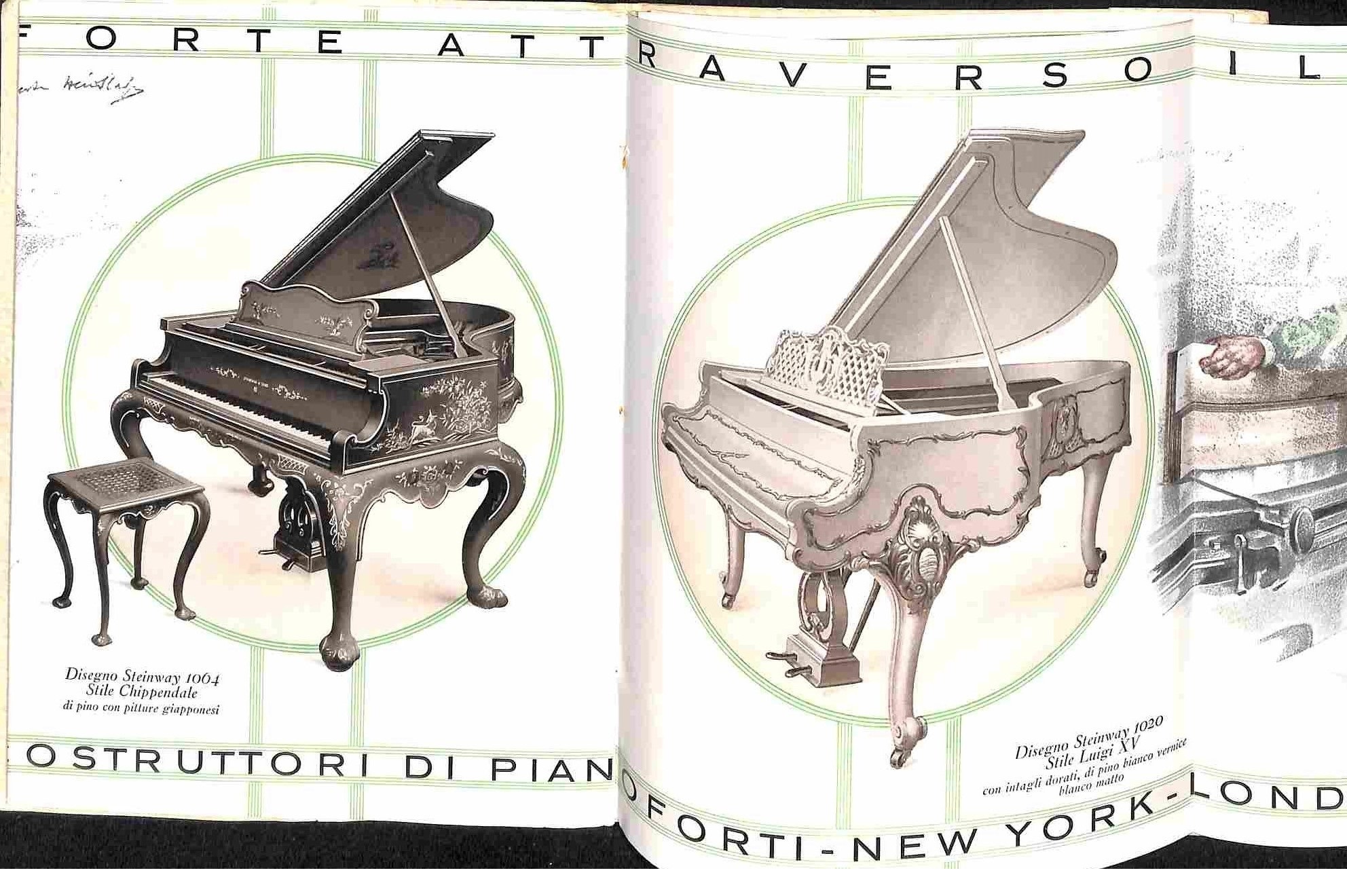 Steinway & Sons Pianoforte Fabrikanten (catalogo)